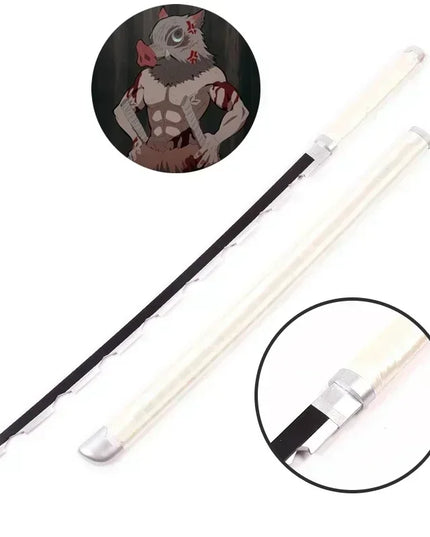 104cm Demon Slayer Katana Swords Tanjirou Zenitsu Katana Fake Sword Killer Devils Real Size Japanese Anime Cosplay Prop Toy Gift