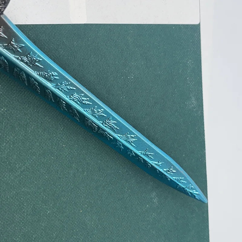 Elden Dark Moon Greatsword Model - 21cm/8.26in Zinc Alloy, Rust-resistant, Not Sharp, Ideal for Ring Collectors, Display