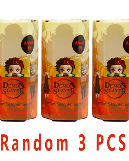 New Party Angel Demon Slayer Series Blind Box Car Decoration Desktop Computer Screen Cupid Hand Fashion Play Doll Birthday Gift