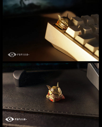 E-Elden Ring Malenia 3D Artisan Anime Keycap Personality Handmade Gaming Keycaps for Mechanical Keyboard Accessories Boy Gifts