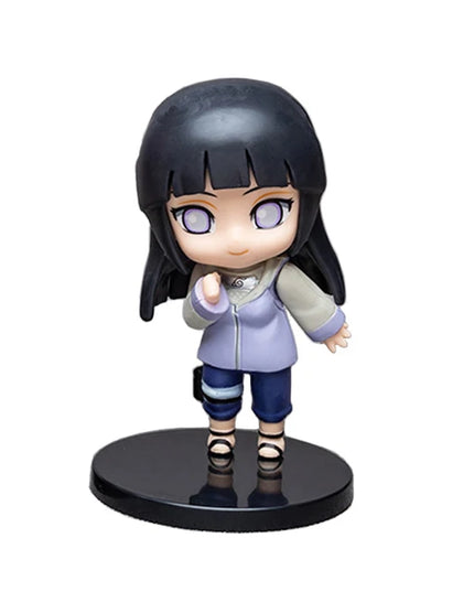 6 styles 9cm Anime Naruto Figures PVC Q Version Doll Gaara Kakashi  Figure Room Decoration Anime Figure