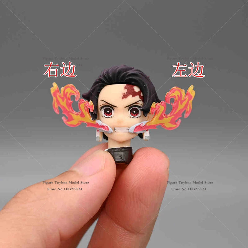 SHF 1/12 Anime Kamado Tanjirou Boy Flame Strike Special Effects Static Water Model Toys Accessory For 6" Tomioka Giyuu Decor