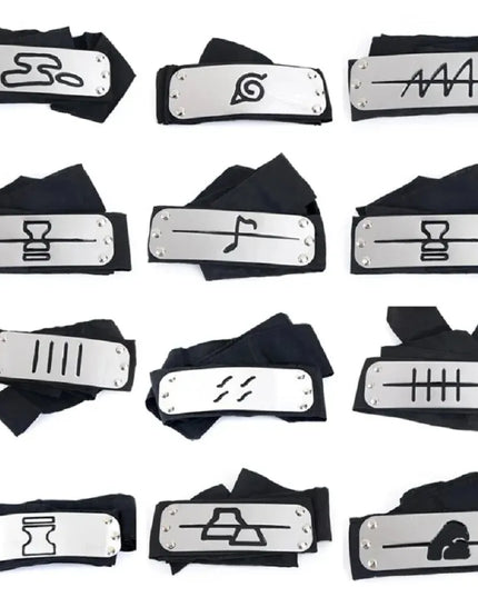Ninja Headband Rebel Leaf Naruto Forehead Protector Coslapaly Anime Peripheral