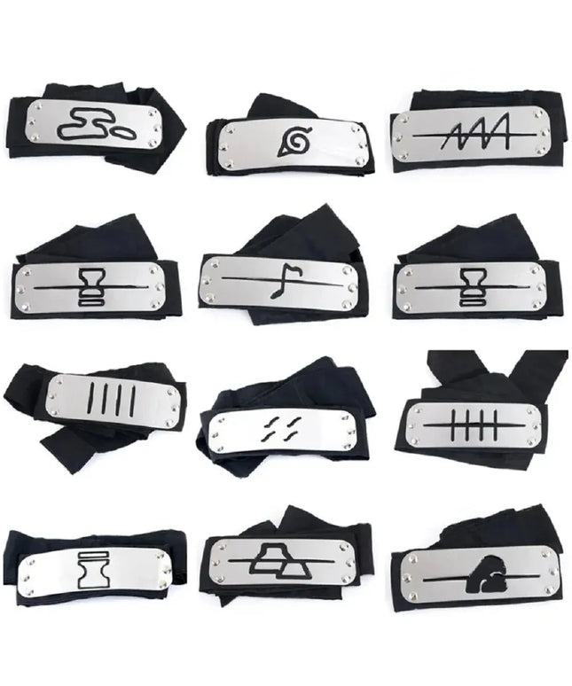 Ninja Headband Rebel Leaf Naruto Forehead Protector Coslapaly Anime Peripheral