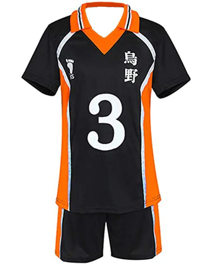 Haikyu!! Haikyuu Cosplay Costume Karasuno Koukou High School Volleyball Club Hinata Shoyo Kageyama Tobio Sportswear Jerseys