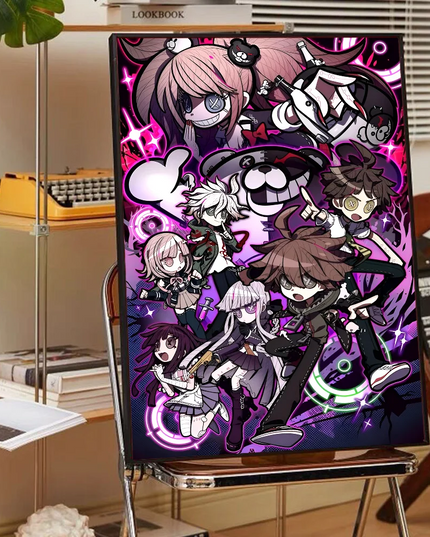 Classic Anime Danganronpa Classic Movie Posters HD Quality Poster Wall Art Painting Study Nordic Home Decor