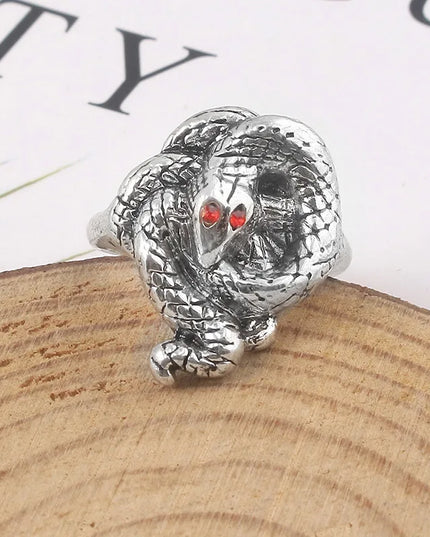 Game Dark Souls Ring Black Red Sapphire Vintage Style Ring Adjustable Metal Rings For Women Men Cosplay Jewelry Accessories Gift