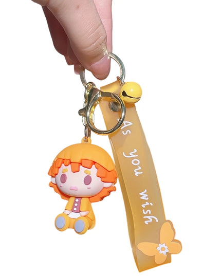 New Demon Slayer Kimetsu No Yaiba Blade of Ghost Keychain Cute Characters Bag Pendant Car Key Chain Ring Fans Gift Anime Jewelry