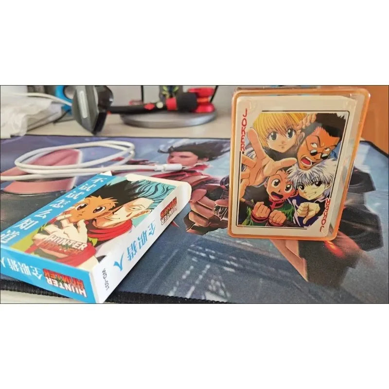 Hunter X Hunter Gon Cute Poker Anime Character Board Game Children's Poker Desktop Game Party Magic Prop Toy Card Series Gift