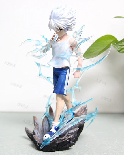 2025 Nuevas Figuras De Anime Hunter × Hunter Killua Zoldyck Figura  AccióN De Manga Modelo Pvc Estatua Coleccionable Ornamento