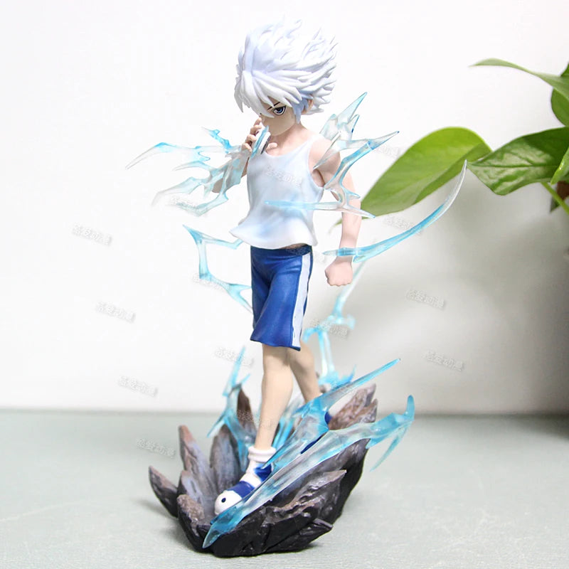 2025 Nuevas Figuras De Anime Hunter × Hunter Killua Zoldyck Figura  AccióN De Manga Modelo Pvc Estatua Coleccionable Ornamento