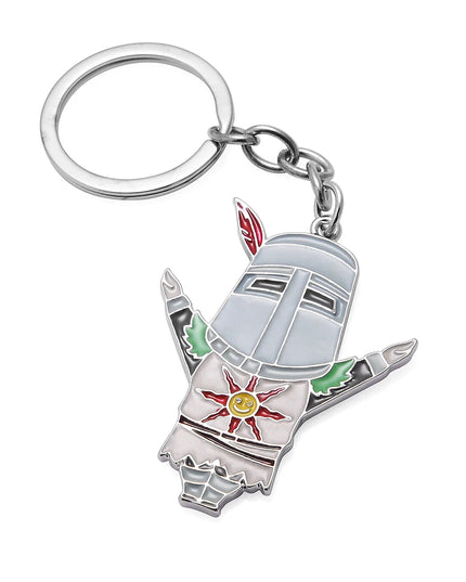 Game Dark Souls Keychain Sun Knight Shield Ornstein Artorias Sword Smough Hammer Key Chain Pendant Cosplay Jewelry