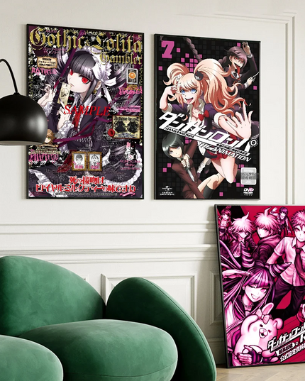 Classic Anime Danganronpa Classic Movie Posters HD Quality Poster Wall Art Painting Study Nordic Home Decor