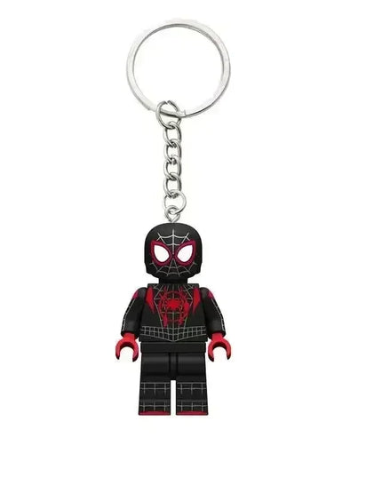 Marvel Spiderman Keychain Gwen Peripheral Movies Student Cartoon Animation Cute School Bag Pendant Children's Toy Ornament Gift