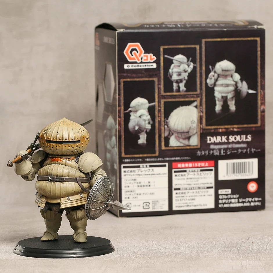 DARK SOULS Q Collection Catalina Knight Siegmeyer 13cm Figurine Doll Collectible Model Decoration Toy
