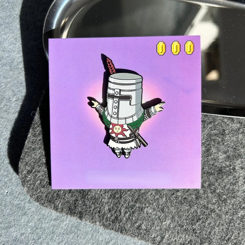 Soul Game Dark Souls Character Enamel Pin