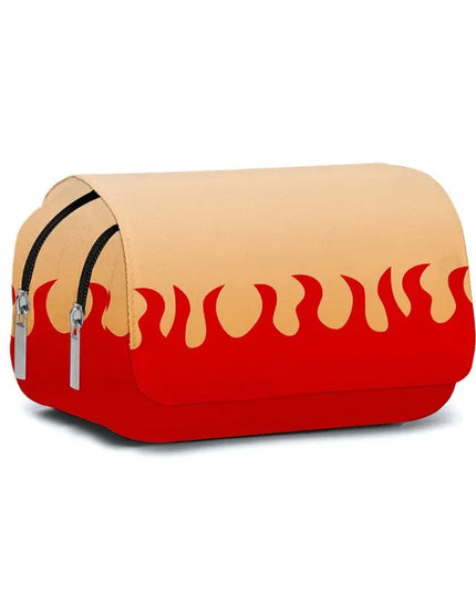 Demon Slayer 3D Anime Pen Bag Student Storage Bag Tanjirou Nezuko Zenitsu Giyuu Cartoon Pen Box Cute Boys Girls Pencil Case