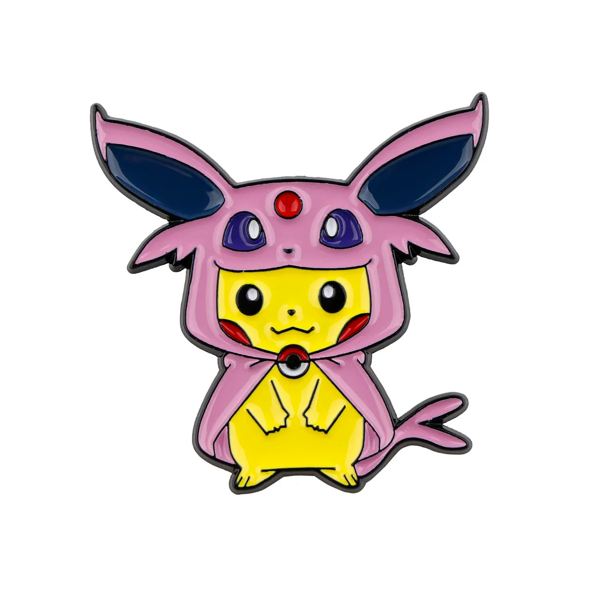 4 pcs Creative Brooch Set Cute Game Console Pikachu Togepi Charmander Enamel Pin Wallet Backpack Clothing Jewelry