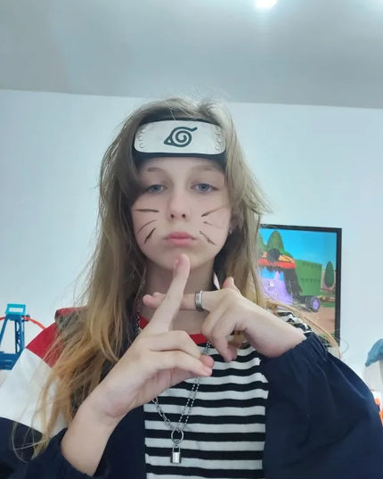 Ninja Headband Rebel Leaf Naruto Forehead Protector Coslapaly Anime Peripheral