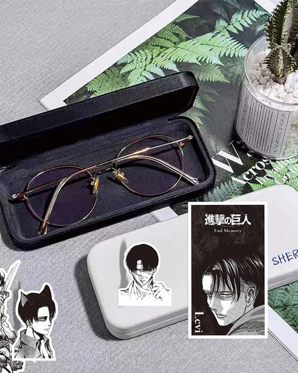 65pcs Attack on Titan Levi Ackerman Stickers Decals Laptop Car Motorcycle Notebook Cool Decoration Sticker Kids Classics Toys