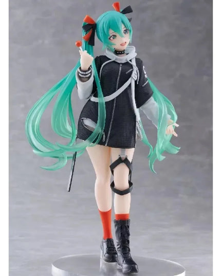 In Stock Authentic TAITO Fashion VOCALOID Hatsune Miku Punk Future Scenery Manual Model Toys Holiday Gifts