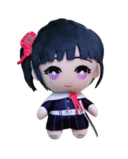 15cm Japan Anime Demon Slayer Akaza Rui Iguro Obanai Tanjirou Kamado Nezuko Agatsuma Zenitsu Plush Toys Doll Peluche Gift