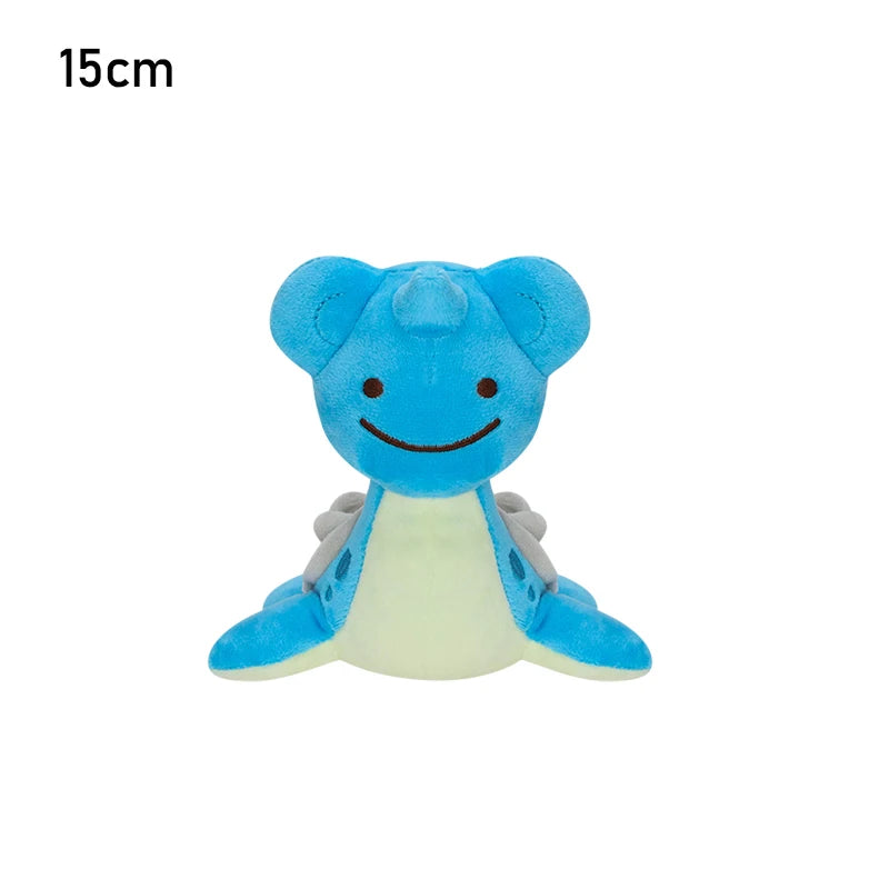 Pokemon Plush toys Mew Caterpie Weedle Ditto Gengar Mimikyu Snorlax Squirtle Lapras Furret Zorua for kid Birthday Christmas Gift