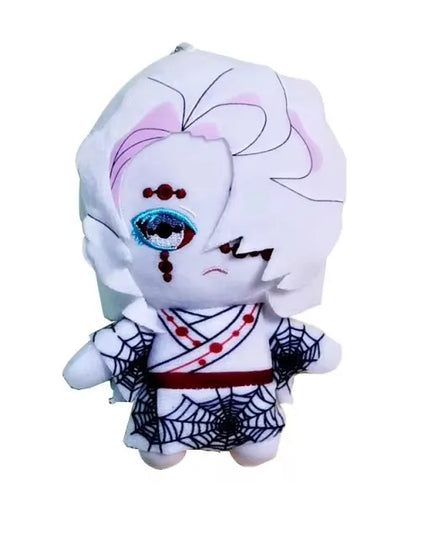 15cm Japan Anime Demon Slayer Akaza Rui Iguro Obanai Tanjirou Kamado Nezuko Agatsuma Zenitsu Plush Toys Doll Peluche Gift