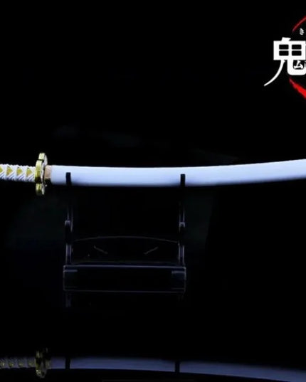 25cm Demon Slayer Katana Swords Kimetsu No Yaiba Samurai Sword Real Size Japanese Katana Anime Cosplay Prop Home Decoration