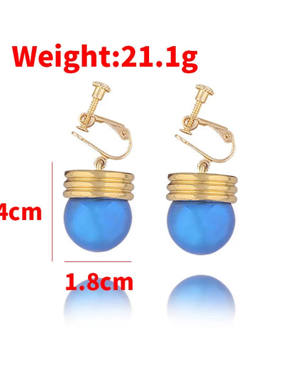 Phantom Troupe Chrollo Lucilfer Cosplay Earrings Anime Hunter x Hunter Clip Earrings for Women Men Jewelry Gift