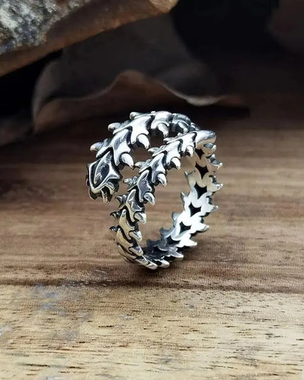 Hot Game Genshin Impact The Knave Arlecchino Cosplay Ring Unisex Adjustable Opening Rings Jewelry Accessories Gifts