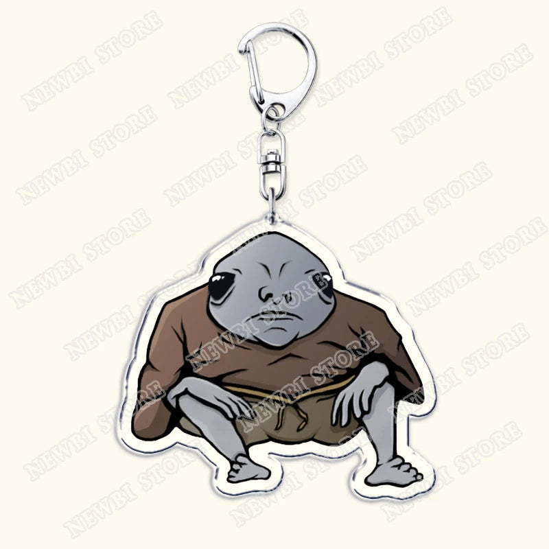 Video Game Dark Souls Keychains for Women Accessories Bag Bloodborne Malenia Melina Keyrings Jewelry Fans Gaming Friends Gift