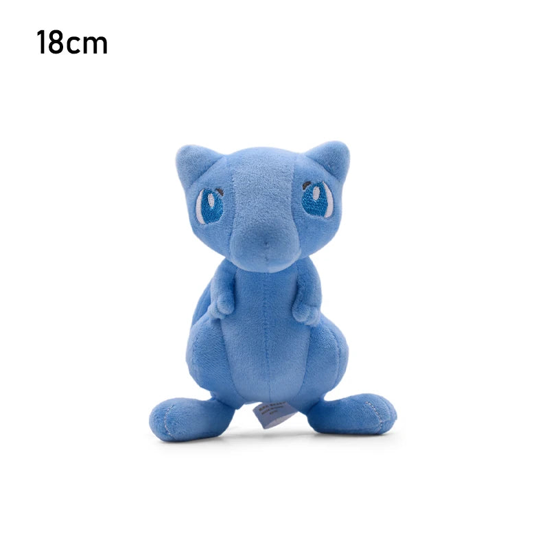 Pokemon Plush toys Mew Caterpie Weedle Ditto Gengar Mimikyu Snorlax Squirtle Lapras Furret Zorua for kid Birthday Christmas Gift