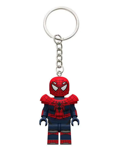 Marvel Spiderman Keychain Gwen Peripheral Movies Student Cartoon Animation Cute School Bag Pendant Children's Toy Ornament Gift