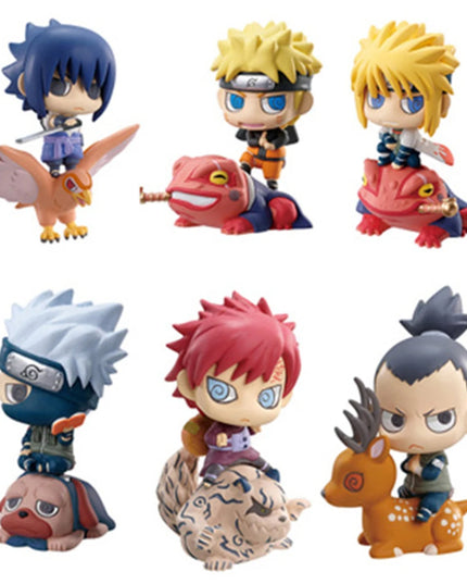 Hot Naruto Shippuden Anime figure Model Sasuke kakashi Gaara Action Figurine PVC Statue Collectible Toy  Doll children gifts