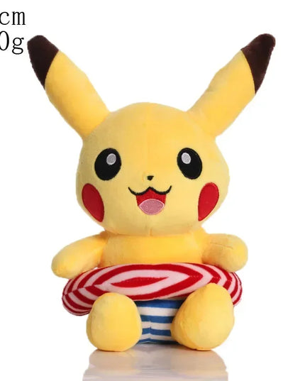 Pokemon Pikachu Pichu Charmander Bulbasaur Squirtle Psyduck Eevee Plush Soft Stuffed Animals Peluche Plushie Toy Small Doll