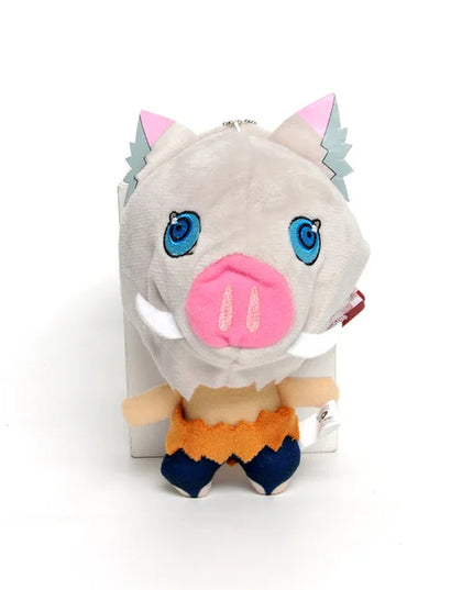 15cm Japan Anime Demon Slayer Akaza Rui Iguro Obanai Tanjirou Kamado Nezuko Agatsuma Zenitsu Plush Toys Doll Peluche Gift