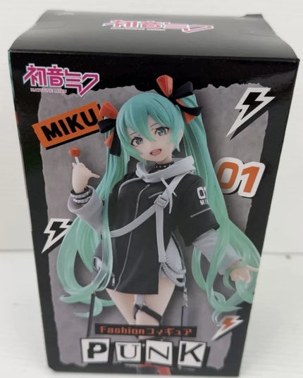 In Stock Authentic TAITO Fashion VOCALOID Hatsune Miku Punk Future Scenery Manual Model Toys Holiday Gifts