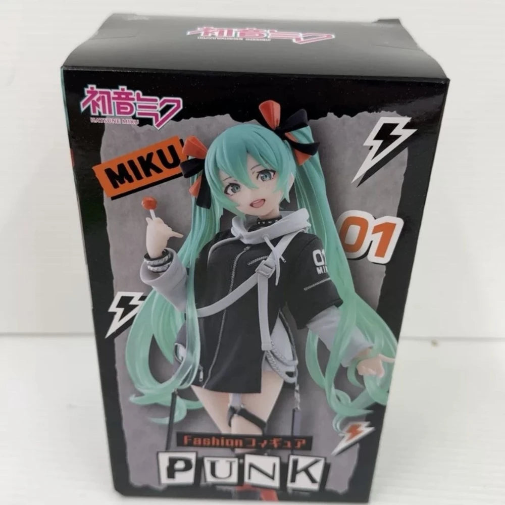 In Stock Authentic TAITO Fashion VOCALOID Hatsune Miku Punk Future Scenery Manual Model Toys Holiday Gifts
