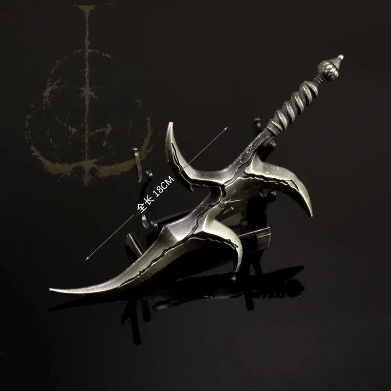 18cm/7.09in Game Peripherals Weapon Model Model Props Cosplay Desk Ornaments Accessories Boyfriend Gift Party Supplies Ornaments