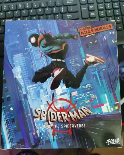Marvel's Spider-Man Event Model Spider-Man Miles · SV · SHF· Morales Penny · Parker Anime Character Statue Toy