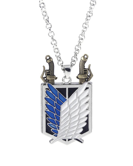 Anime Attack On Titan Keychain Shingeki no Kyojin Scouting Legion Emblem Pendant Key Chain for Women Men Cosplay Jewelry Gift