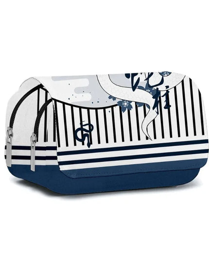 Demon Slayer 3D Anime Pen Bag Student Storage Bag Tanjirou Nezuko Zenitsu Giyuu Cartoon Pen Box Cute Boys Girls Pencil Case