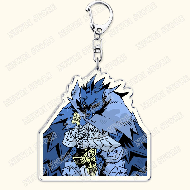 Video Game Dark Souls Keychains for Women Accessories Bag Bloodborne Malenia Melina Keyrings Jewelry Fans Gaming Friends Gift