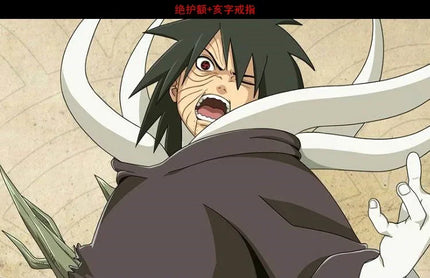 Anime Akatsuki Headband Sasori Uchiha Itachi Ring Sets Cosplay Costumes Props Pain Orochimaru Ninja Accessories