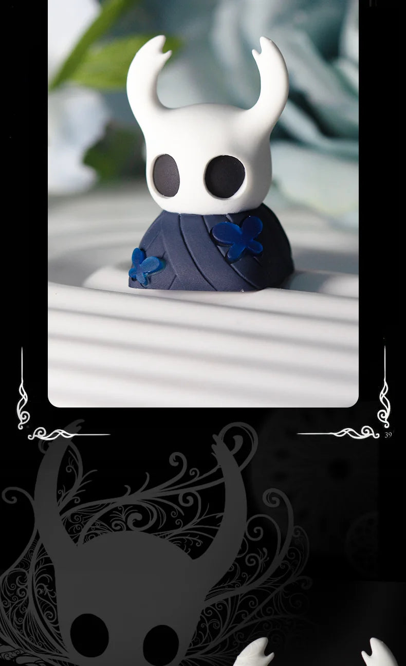 Hollow Knight Keycap Single Transparent Kawaii Hornet Creative Keycap Resin Mechanical Keyboard Customized Esc Game Peripheral