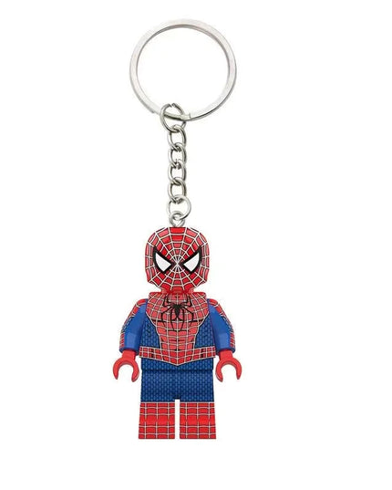 Marvel Spiderman Keychain Gwen Peripheral Movies Student Cartoon Animation Cute School Bag Pendant Children's Toy Ornament Gift
