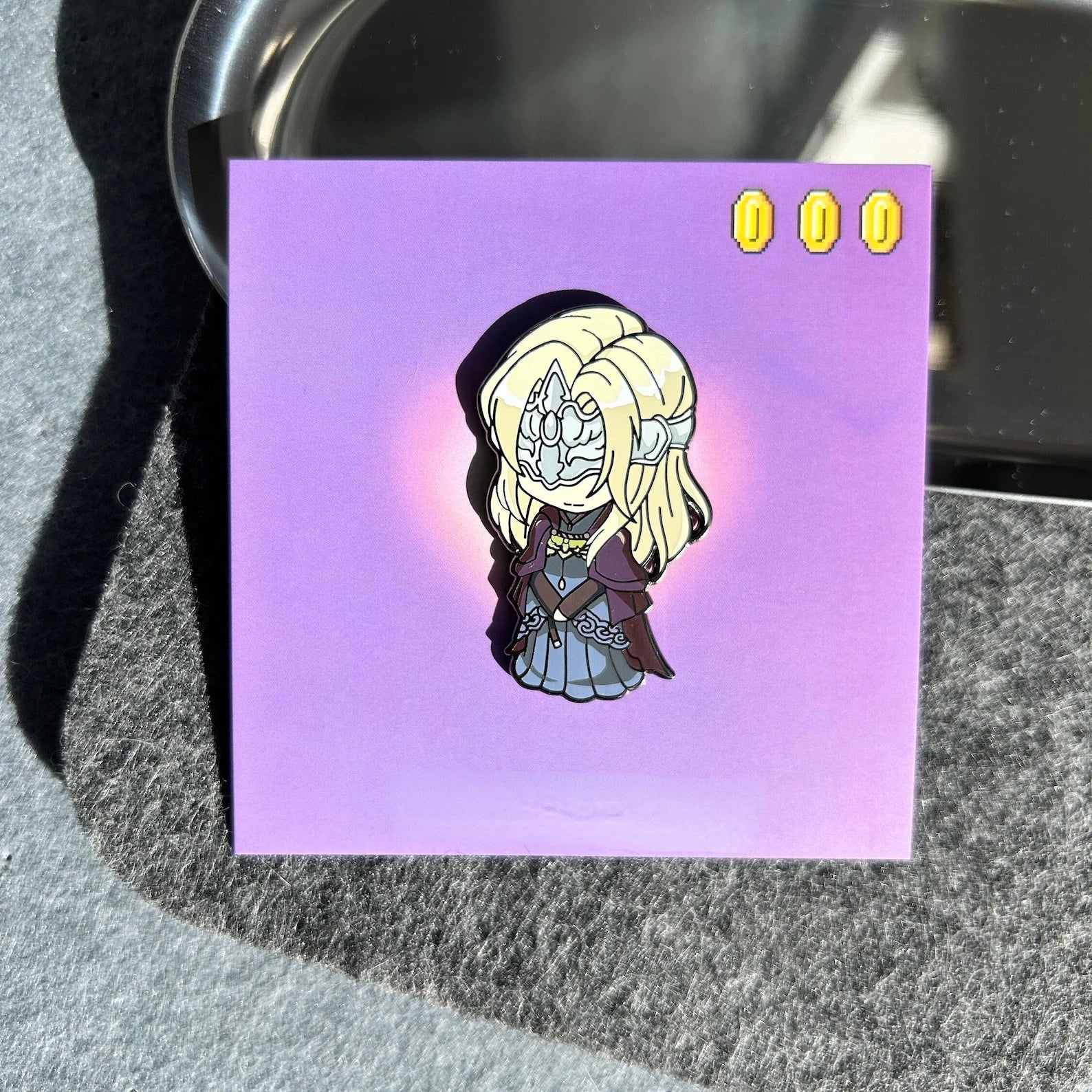 Soul Game Dark Souls Character Enamel Pin