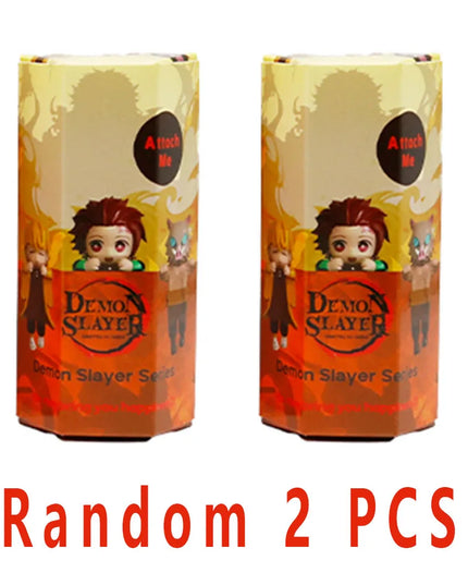 New Party Angel Demon Slayer Series Blind Box Car Decoration Desktop Computer Screen Cupid Hand Fashion Play Doll Birthday Gift