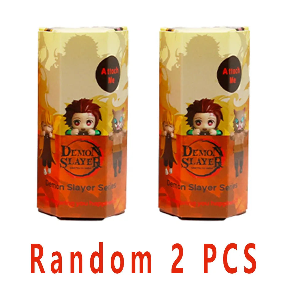 New Party Angel Demon Slayer Series Blind Box Car Decoration Desktop Computer Screen Cupid Hand Fashion Play Doll Birthday Gift